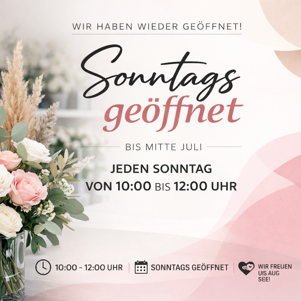 Öffnungszeiten Sonntag