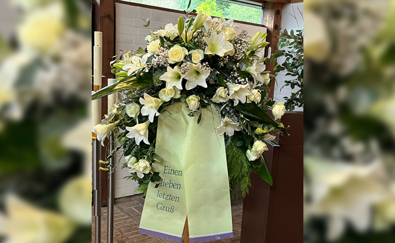 Trauerfloristik 2024 Bild Nummer 1 - von Blumen Jentsch Beispiel 1